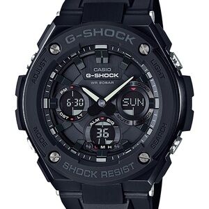 G-Shock Men's Analog-Digital Black IP Watch GSTS100G-1B